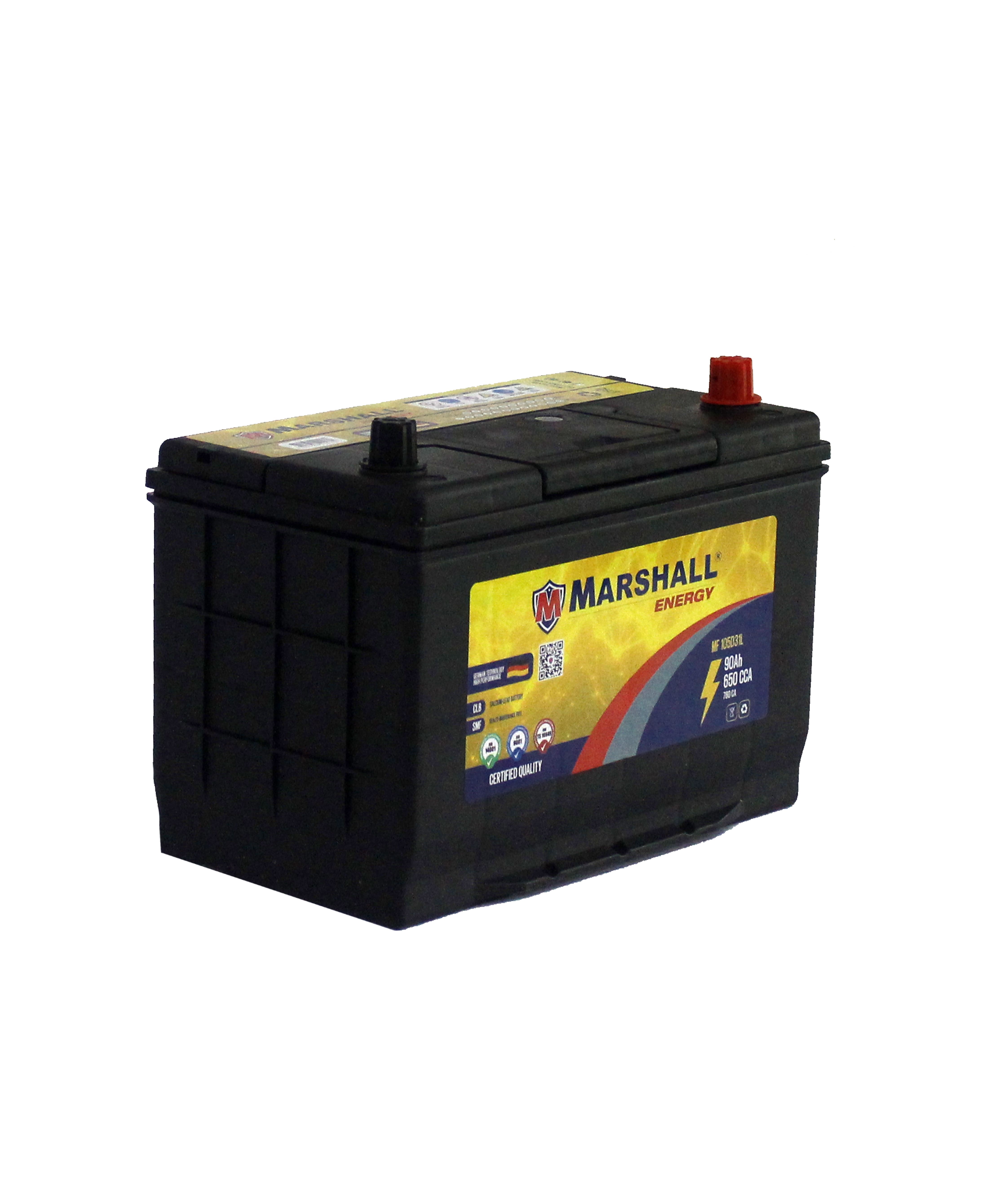 BATERIA MF105D31L 90 Ah, 650 CCA - CLASE 8, UN 2794