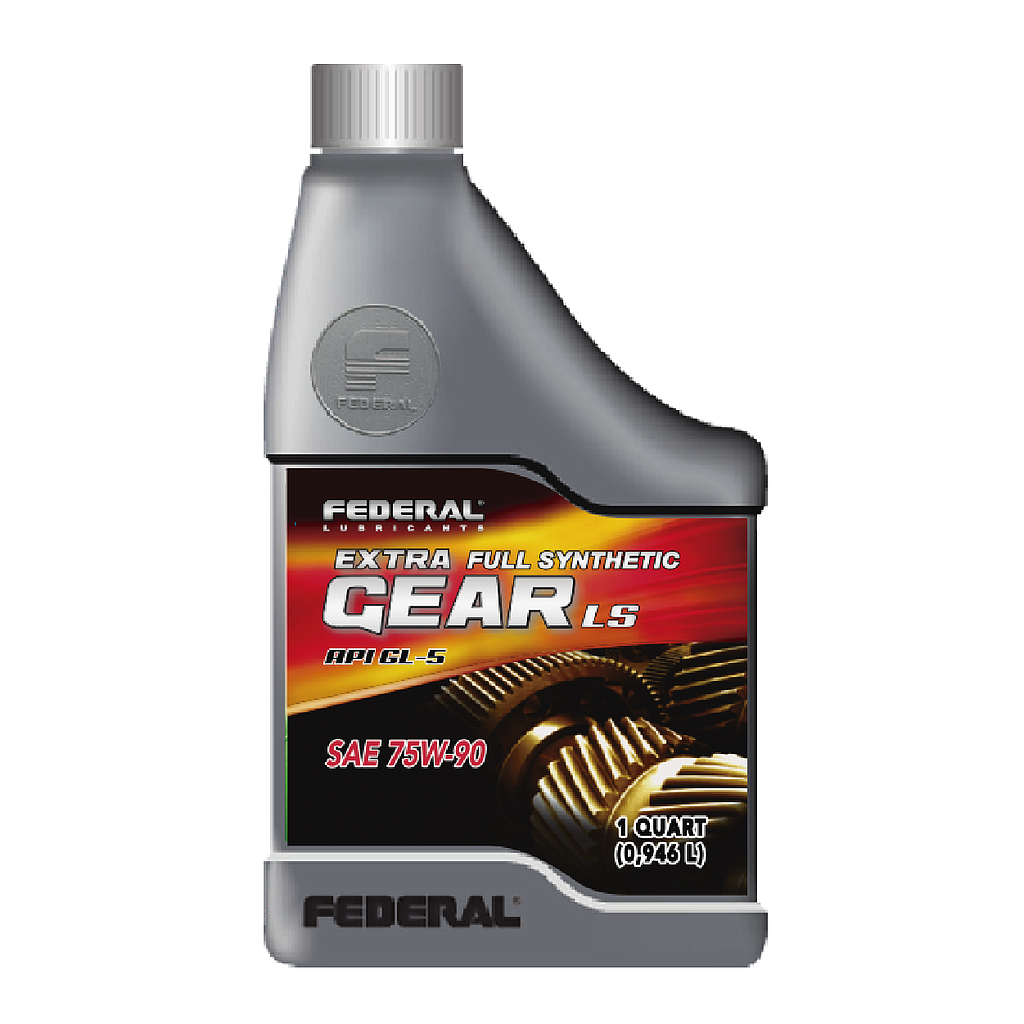 FEDERAL EXTRA GEAR LUBE 75W90 GL-5 CAJA 12X1/4 GL