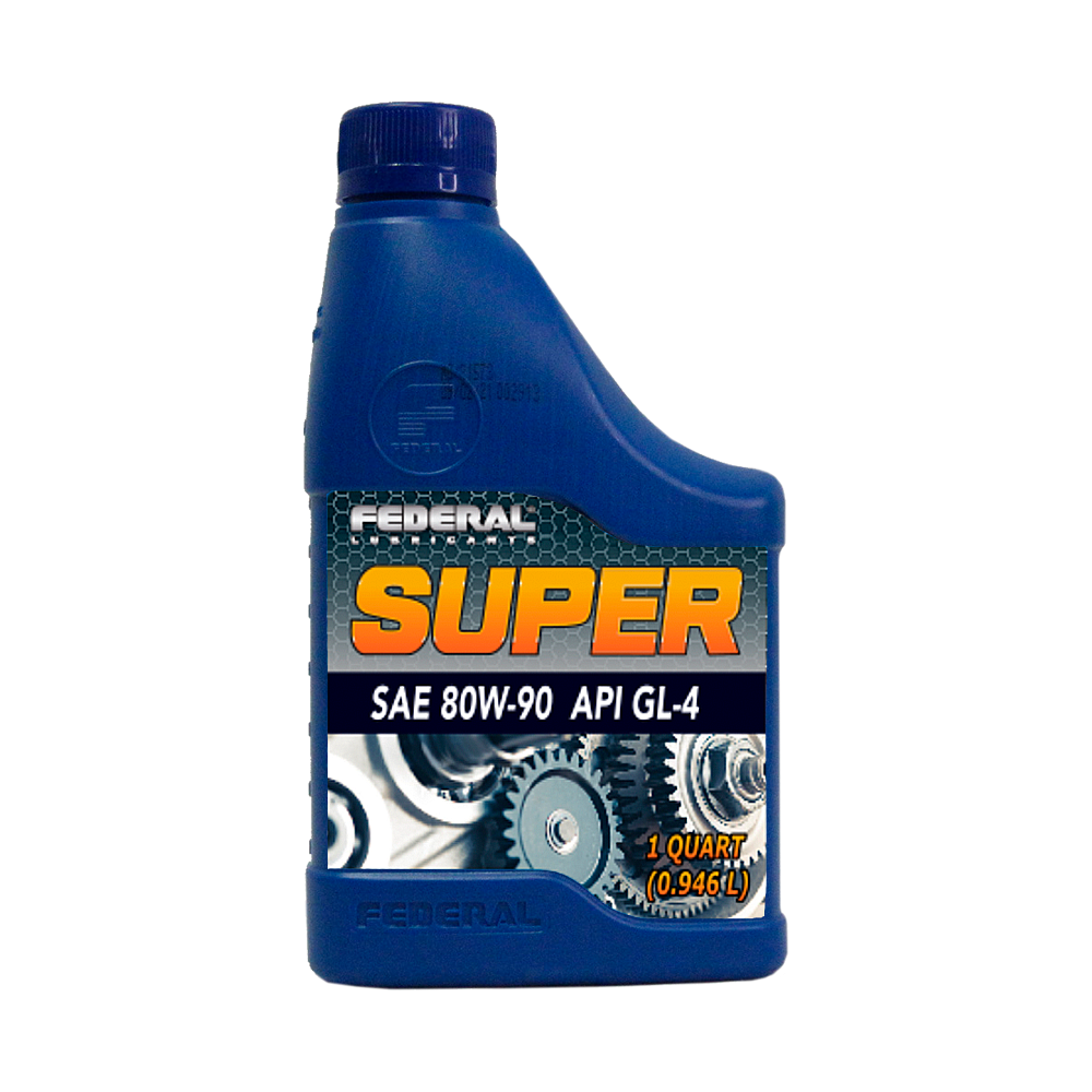 FEDERAL SUPER GEAR LUBE 80W90 GL-4 CAJA 12X1/4 GL