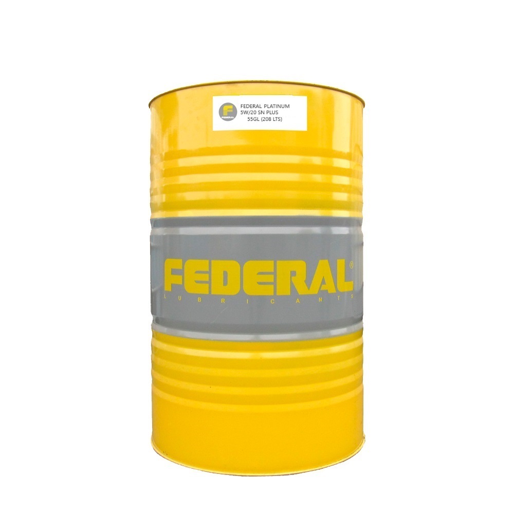 FEDERAL PLATINUM 5W20 SN PLUS TAMBOR 1X55 GL