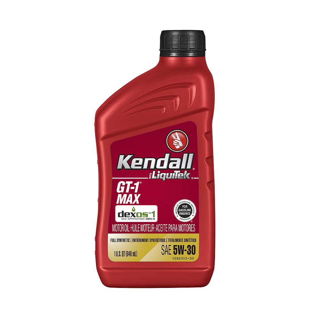 00075731163935KENDALL GT-1 MAX MO 5W30