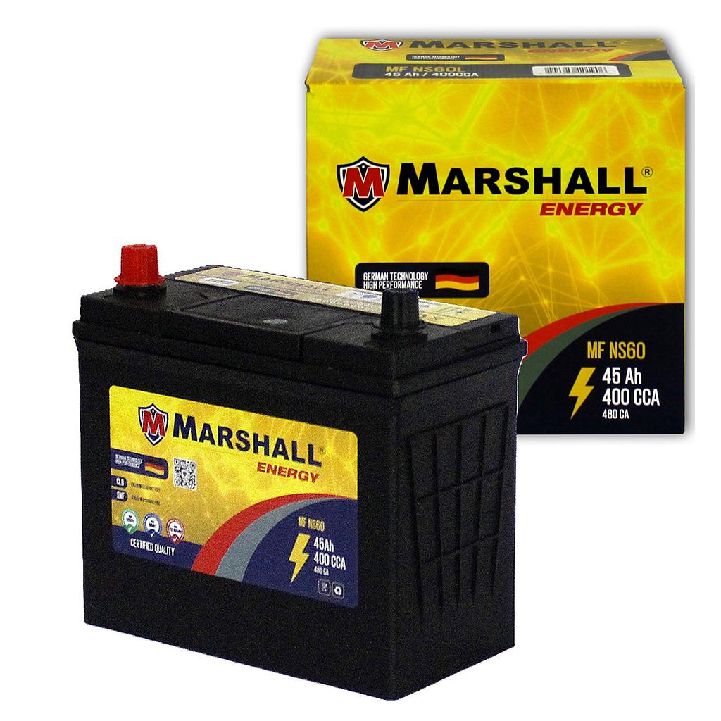 BATERIA MFNS60 45 Ah, 400 CCA - CLASE 8, UN 2794