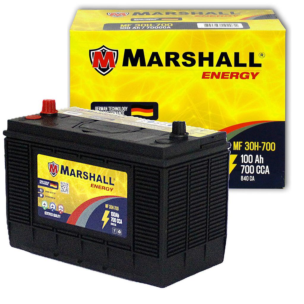 BATERIA 30H-700 100 Ah, 700 CCA - CLASE 8, UN 2794