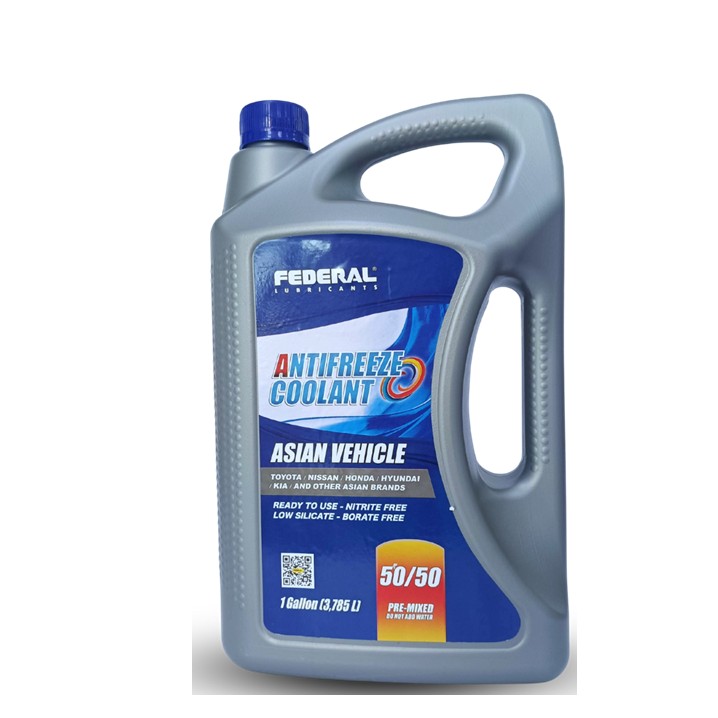 FEDERAL ANTIFREEZE COOLANT BLUE FORMULA 50% CAJA 3X1 GL