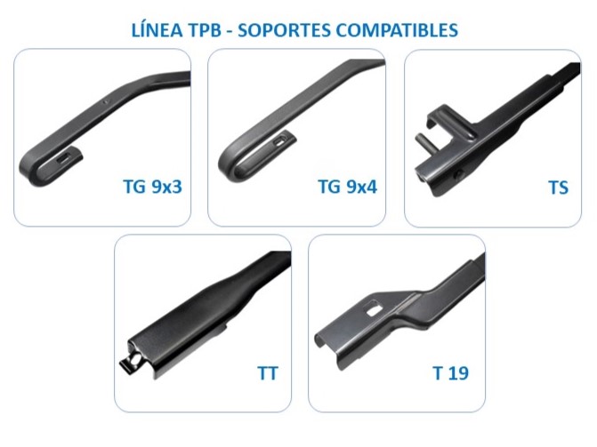 PLUMILLA FLAT BLADE TPB16/1 TECFIL