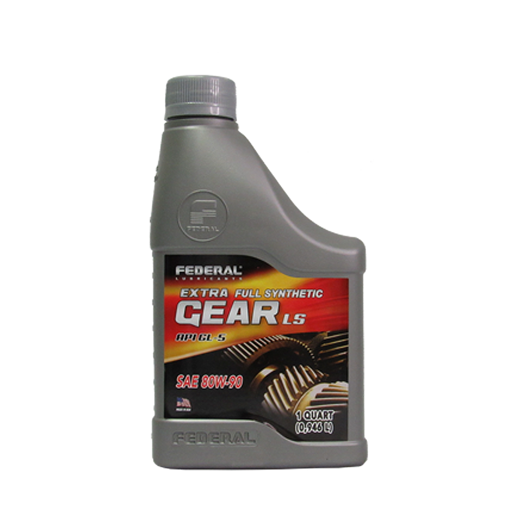 FEDERAL EXTRA FULL SYN GEAR LS 80W90 API GL-5 CAJA 12X1/4 GL
