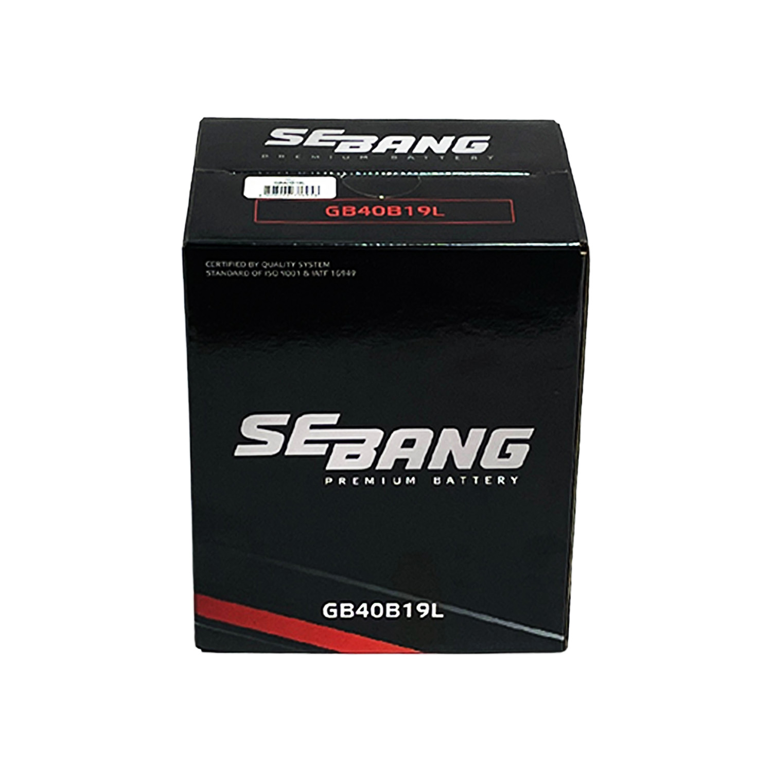 SEBANG GB40B19L CLASE 8 UN2794-35 Ah 330 CCA