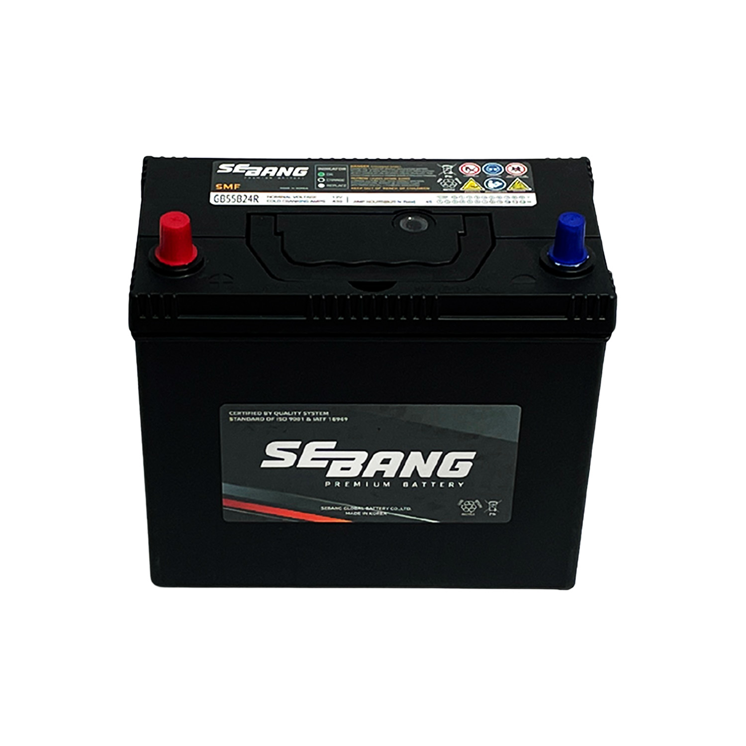 SEBANG GB55B24R CLASE 8 UN2794-45Ah 430CCA