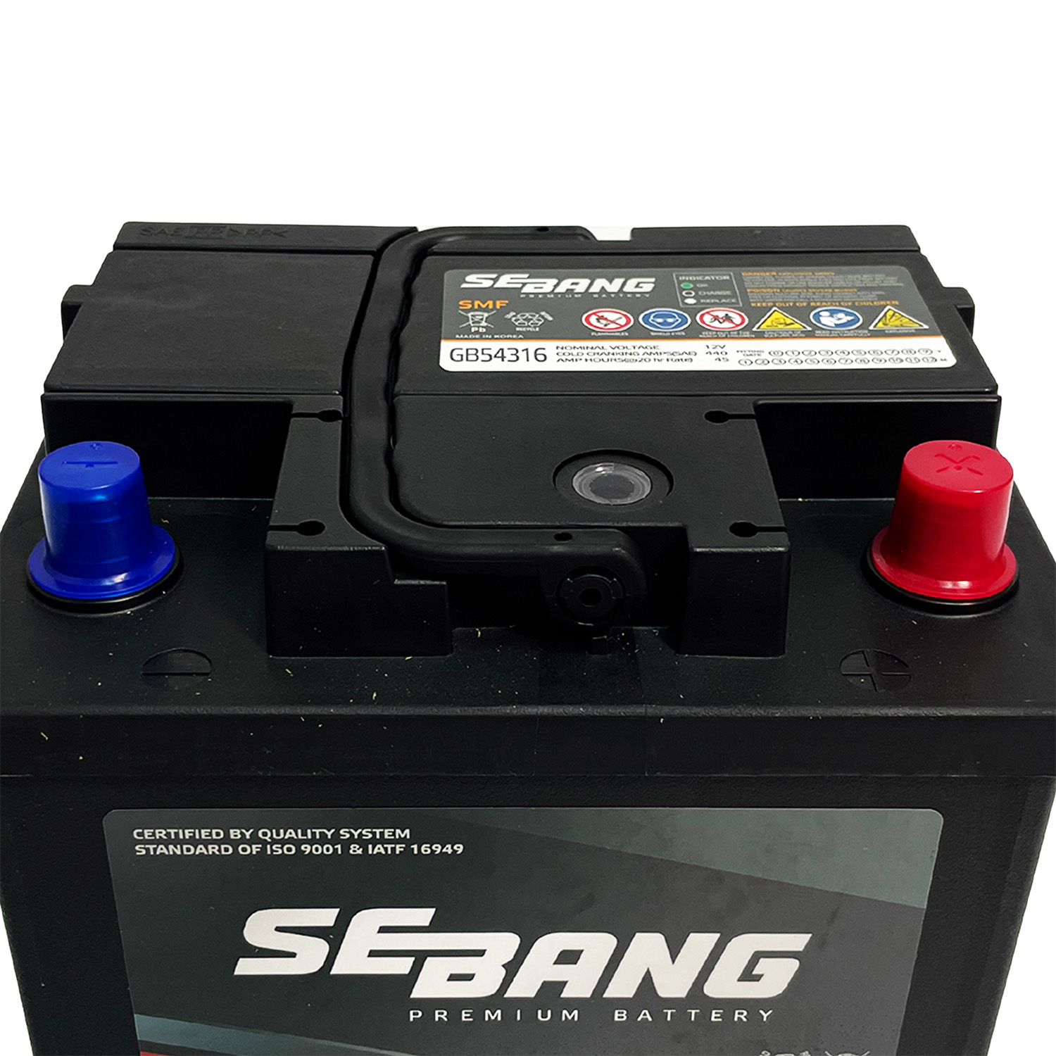SEBANG GB54316 CLASE 8 UN2794-45Ah 440CCA