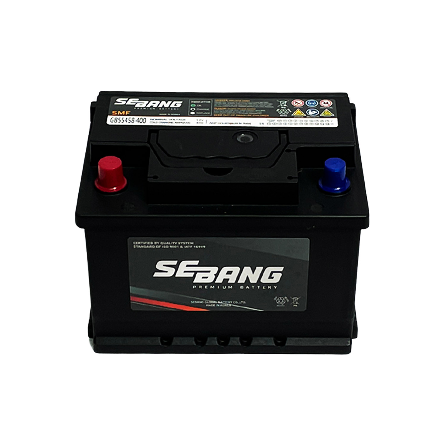 SEBANG GB55458-400 CLASE 8 UN2794-55Ah 400CCA