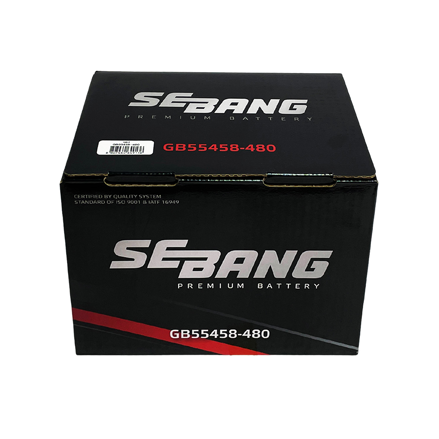 SEBANG GB55458-480 CLASE 8 UN2794-55Ah 480CCA