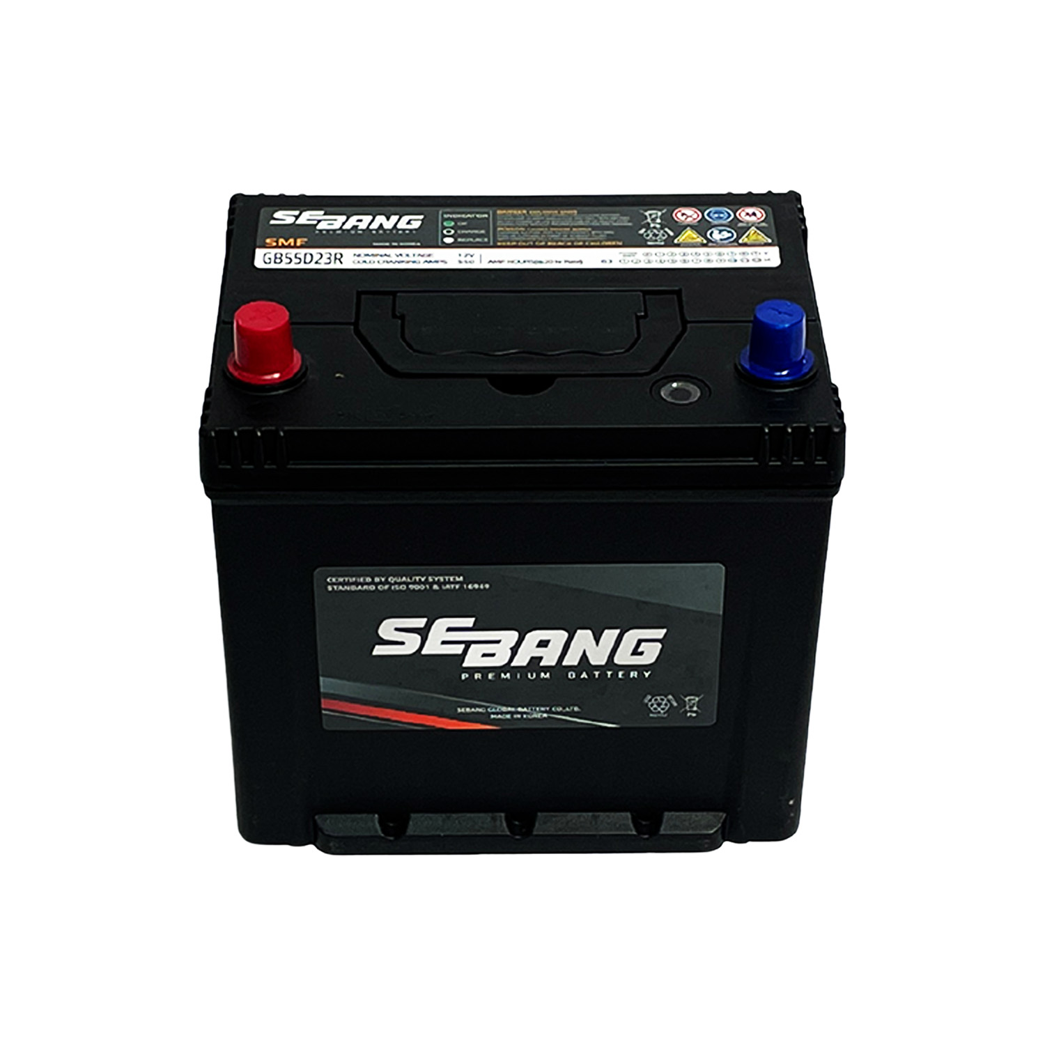 SEBANG GB55D23R CLASE 8 UN2794-63Ah 550CCA