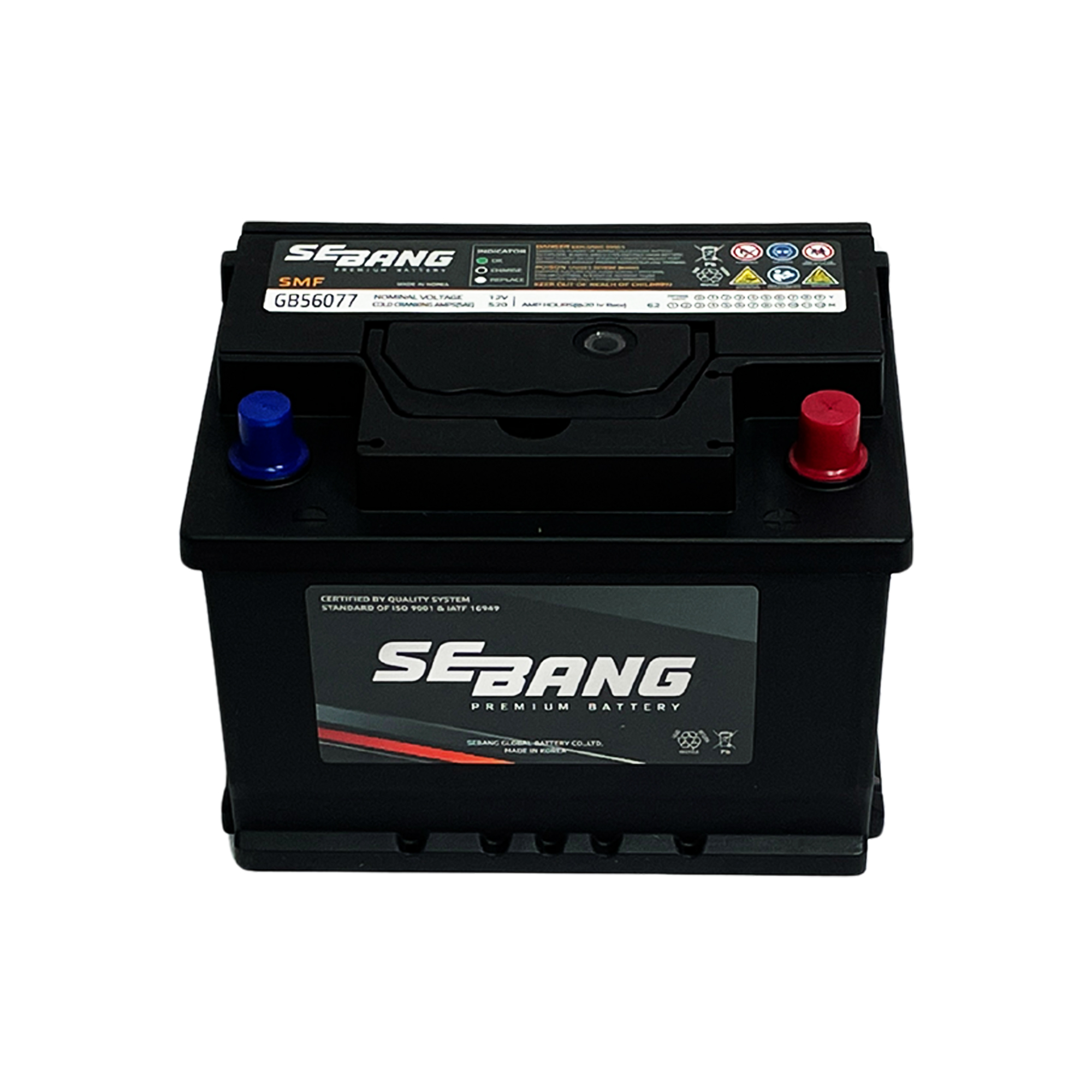 SEBANG GB56077 CLASE 8 UN2794-62Ah 520CCA