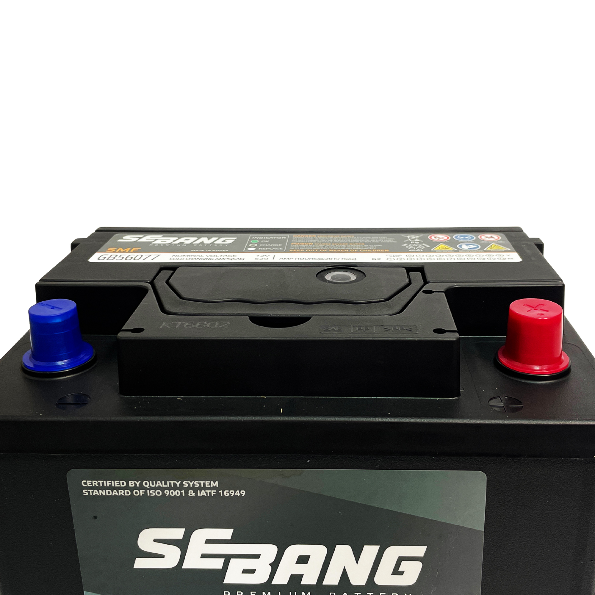 SEBANG GB56077 CLASE 8 UN2794-62Ah 520CCA