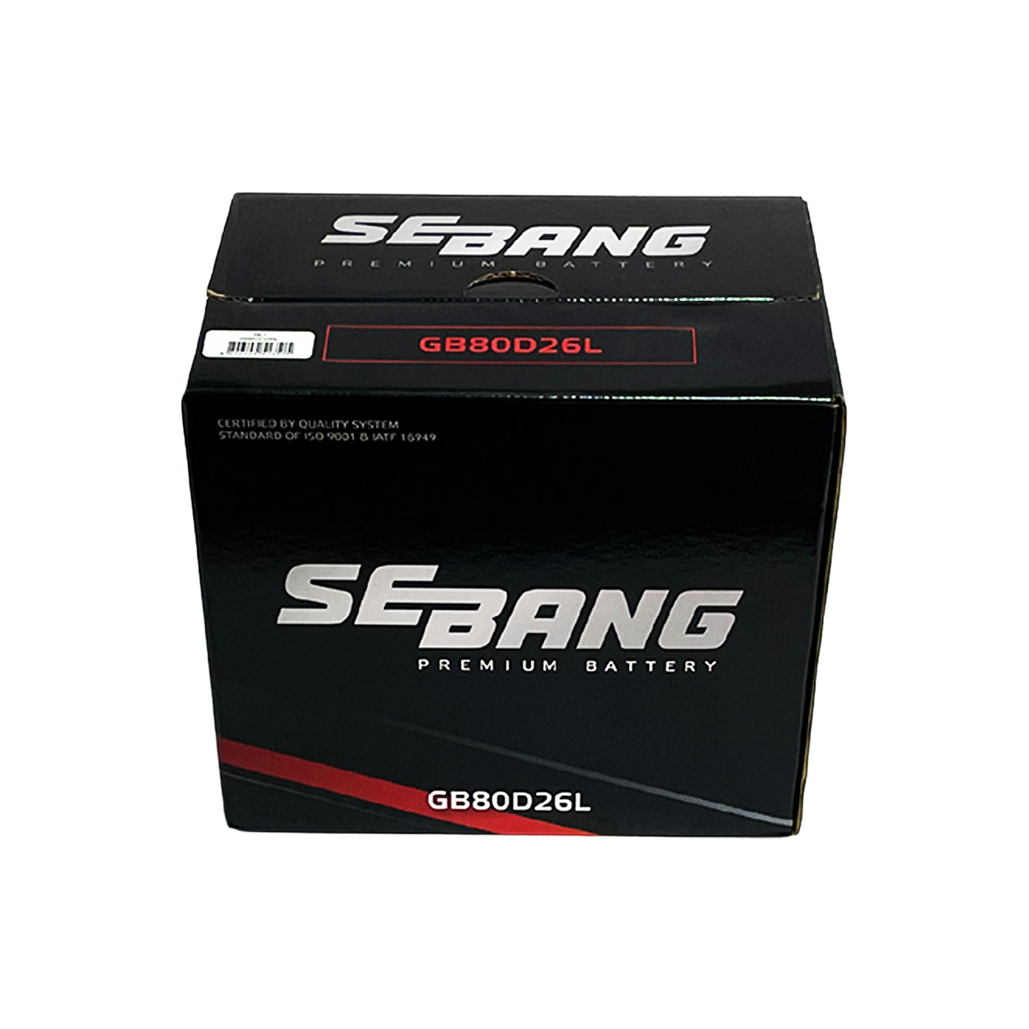 SEBANG GB80D26L CLASE 8 UN2794-70Ah 600CCA