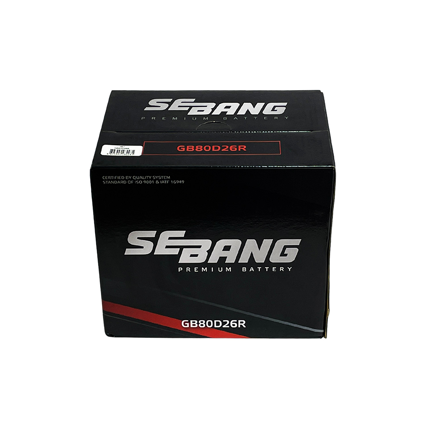 SEBANG GB80D26R CLASE 8 UN2794-70Ah 600CCA