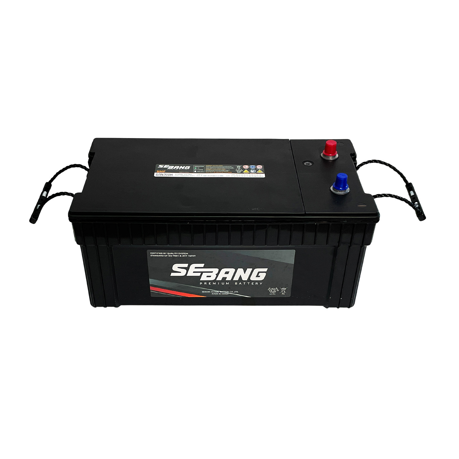 SEBANG GBN200H CLASE 8 UN2794-220Ah 1400CCA
