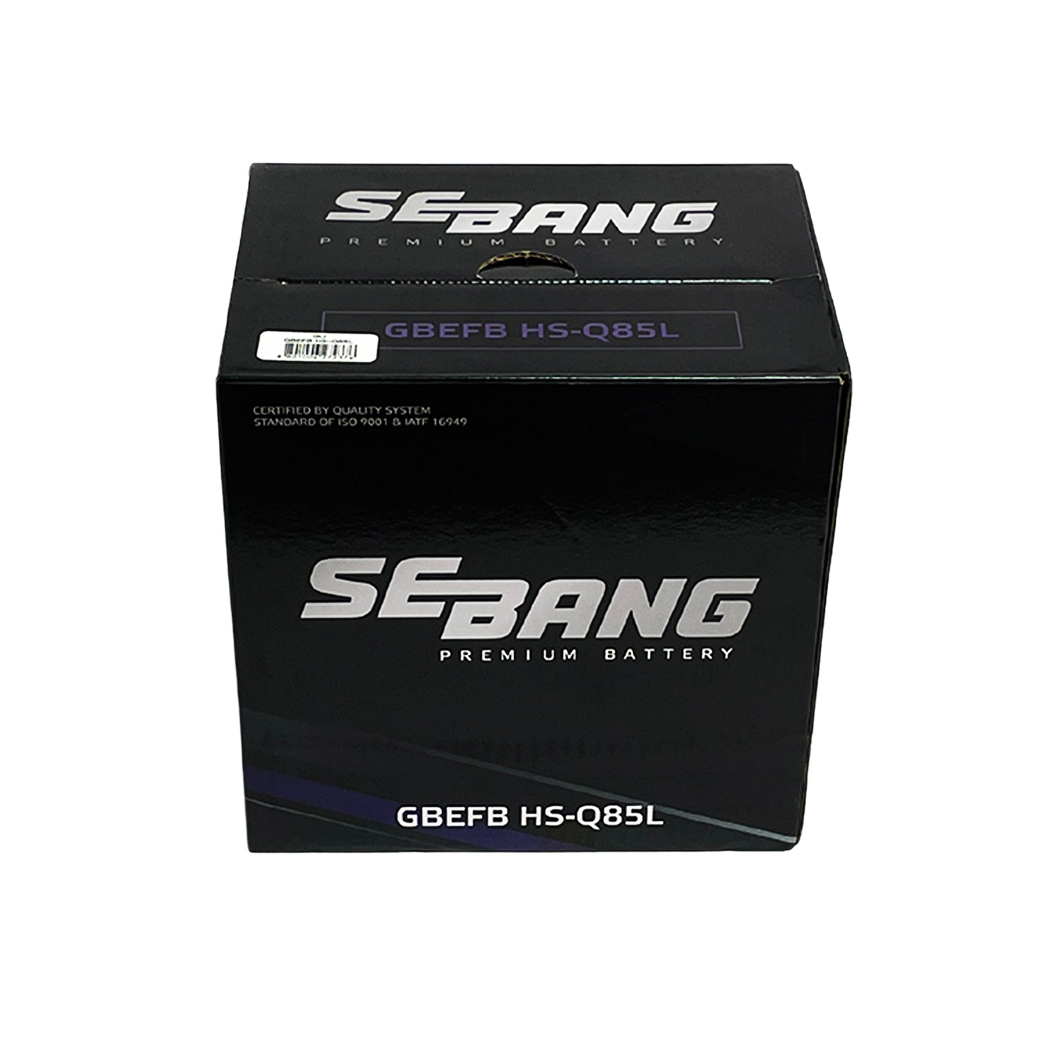 SEBANG EFB HS-Q85L CLASE 8 UN2794-75Ah 630CCA