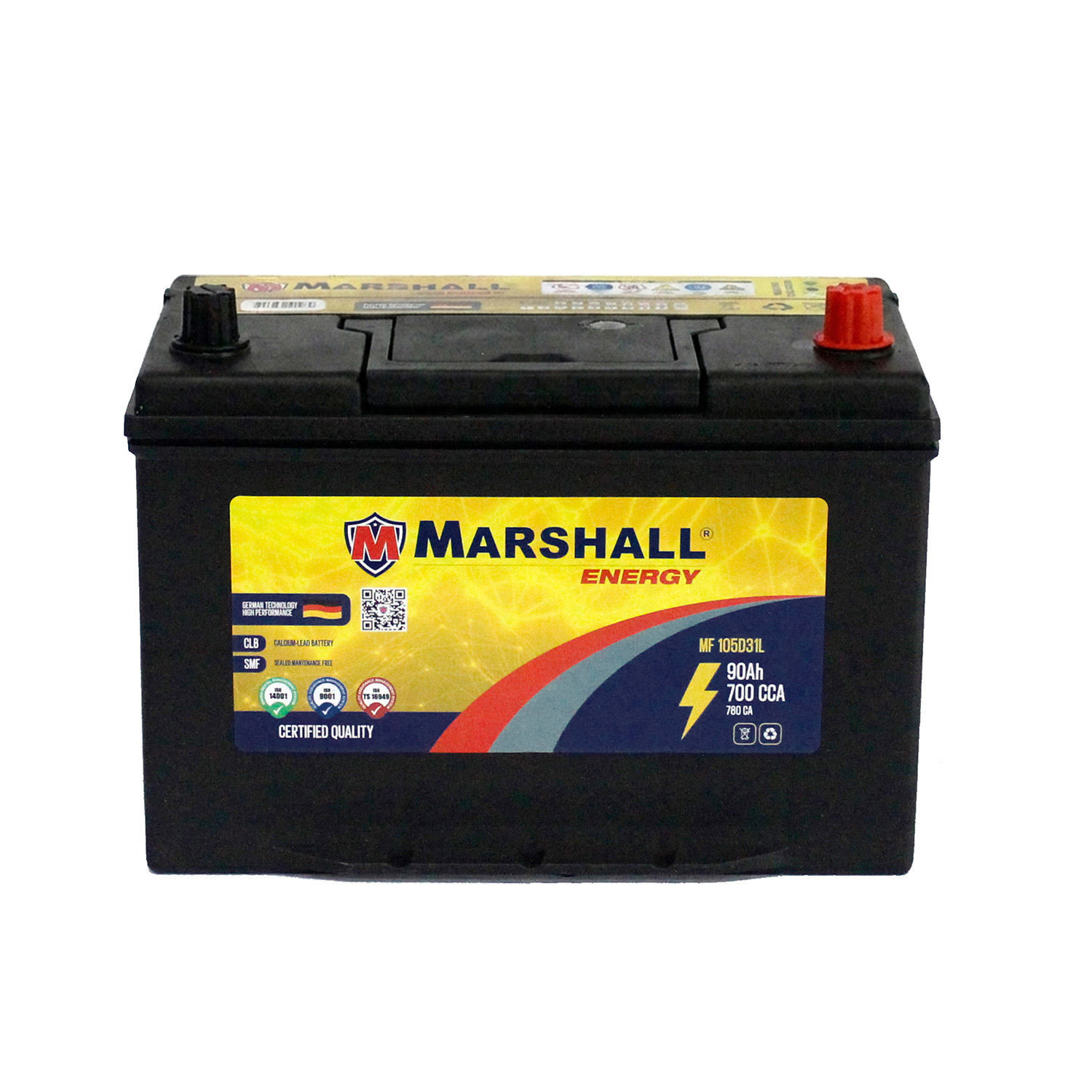 MARSHALL MF105D31L CLASE 8 UN2794-90Ah 700CCA