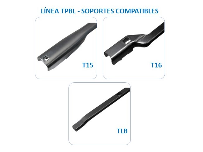PLUMILLA BLADE LOCK TPBL18/1 TECFIL (CAJA X 10 UN.)