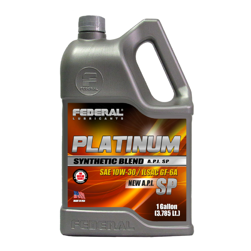 FEDERAL PLATINUM 10W30 SYNTHETIC BLEND SP CAJA 6X1 GL