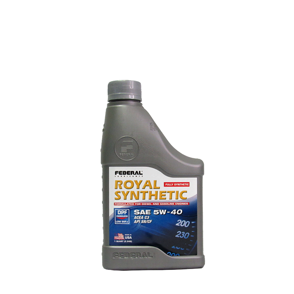 FEDERAL ROYAL SYNTHETIC 5W40 CAJA 12X1/4 GL