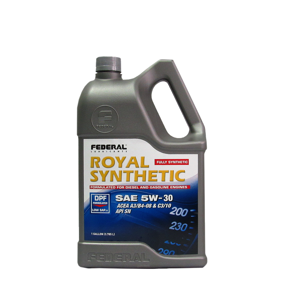 FEDERAL ROYAL SYNTHETIC 5W30 CAJA 6X1 GL