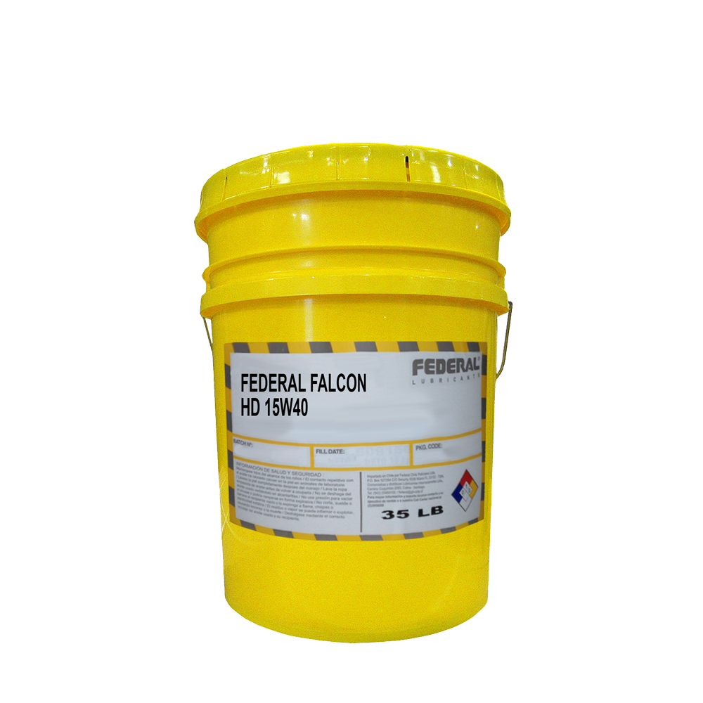 FEDERAL FALCON HD 15W40 CI-4 BALDE 1X5 GL