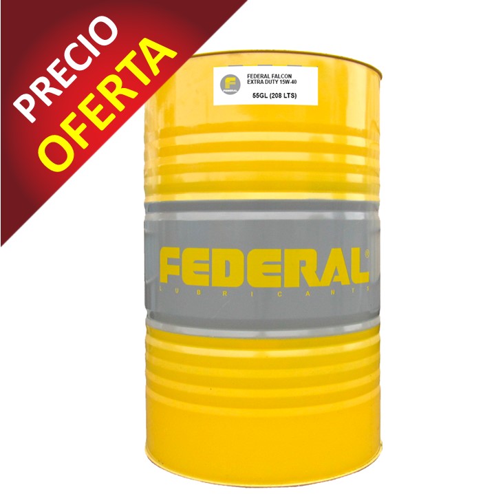 FEDERAL FALCON HD 15W40 TAMBOR 1X55 GL