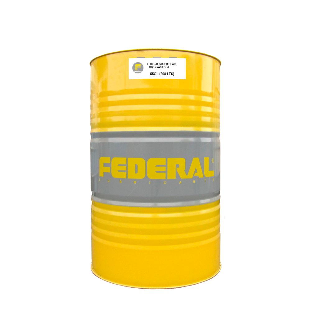 FEDERAL SUPER GEAR LUBE 75W90 GL-4 TAMBOR 1X55 GL