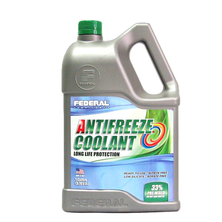 FEDERAL AUTOMOTIVE COOLANT ANTIFREEZE 33% CAJA 6X1 GL