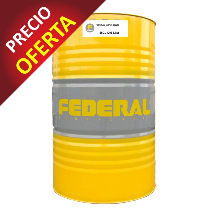FEDERAL SUPER 20W50 TAMBOR 1X55 GL