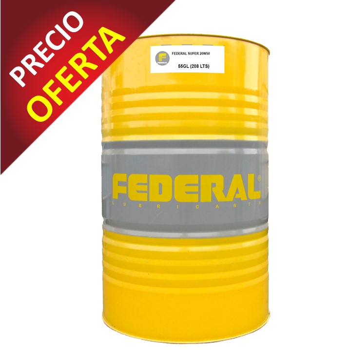 FEDERAL SUPER 20W50 TAMBOR 1X55 GL