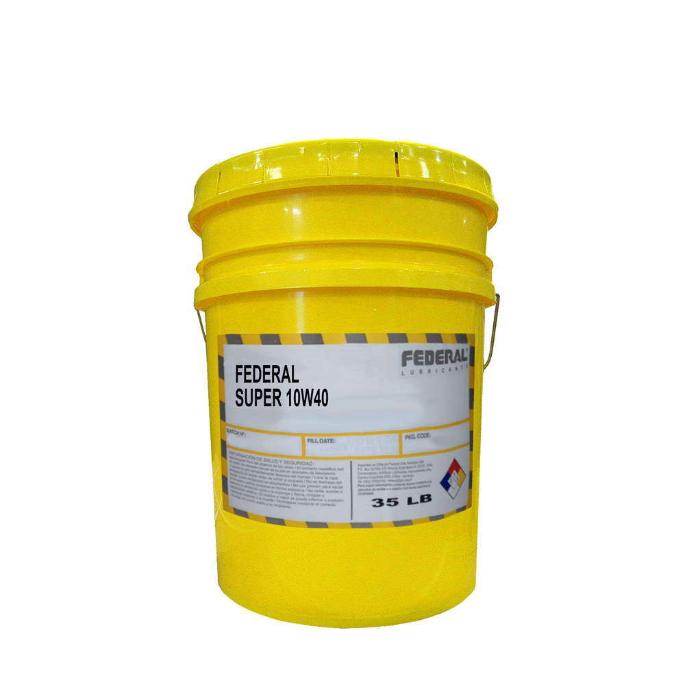 FEDERAL SUPER 10W40 BALDE 1X5 GL