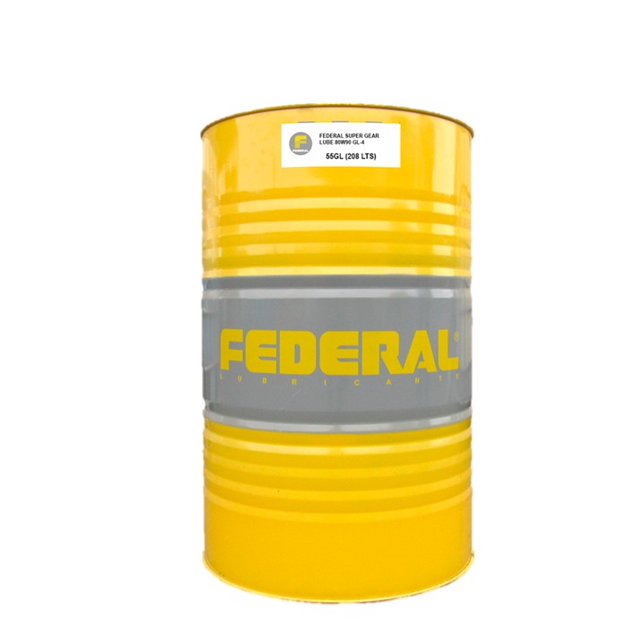 FEDERAL SUPER GEAR LUBE 80W90 GL-4 TAMBOR 1X55 GL