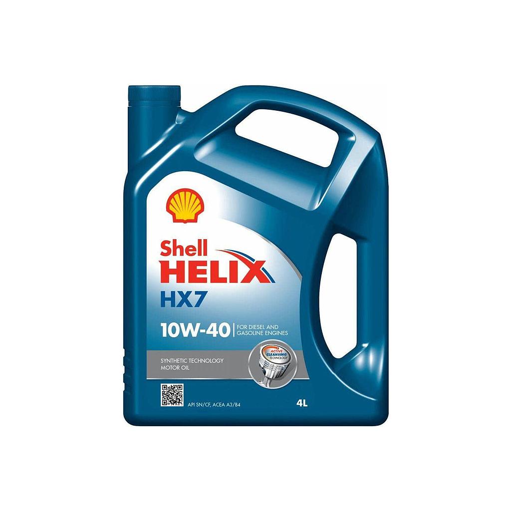 SHELL HELIX HX7 10W40 CAJA 4X4 LT