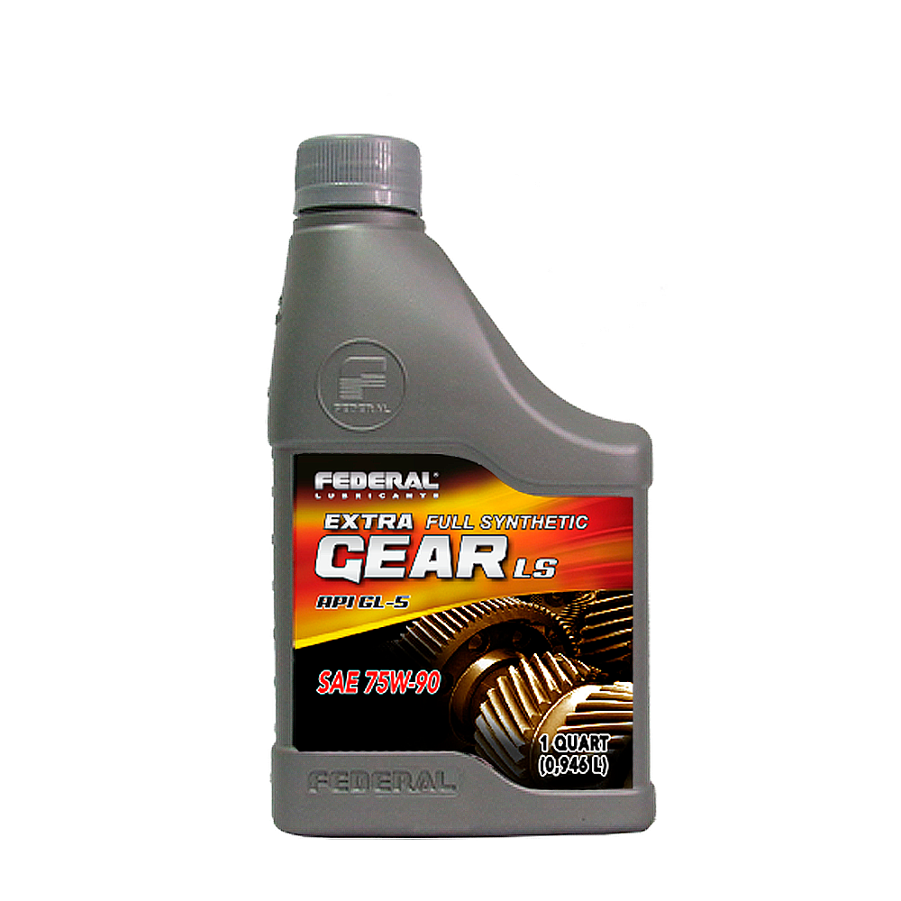 FEDERAL EXTRA FULL SYN GEAR 75W90 GL-5 LS CAJA 12X1/4 GL