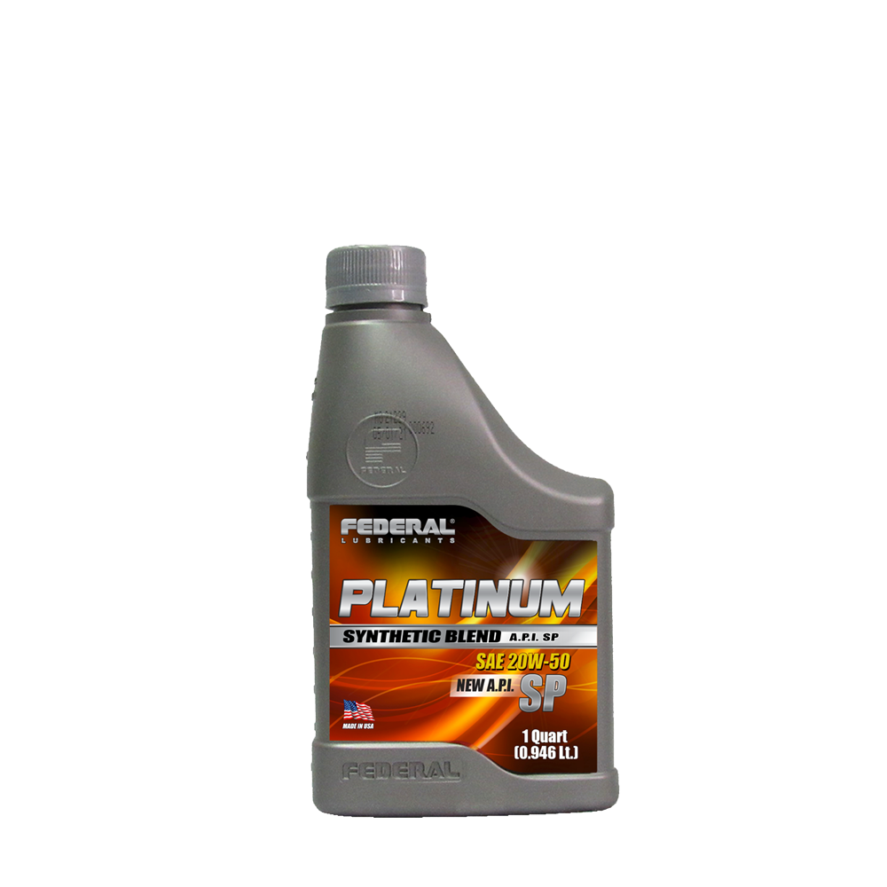FEDERAL PLATINUM 20W50 SP CAJA 12X1/4 GL