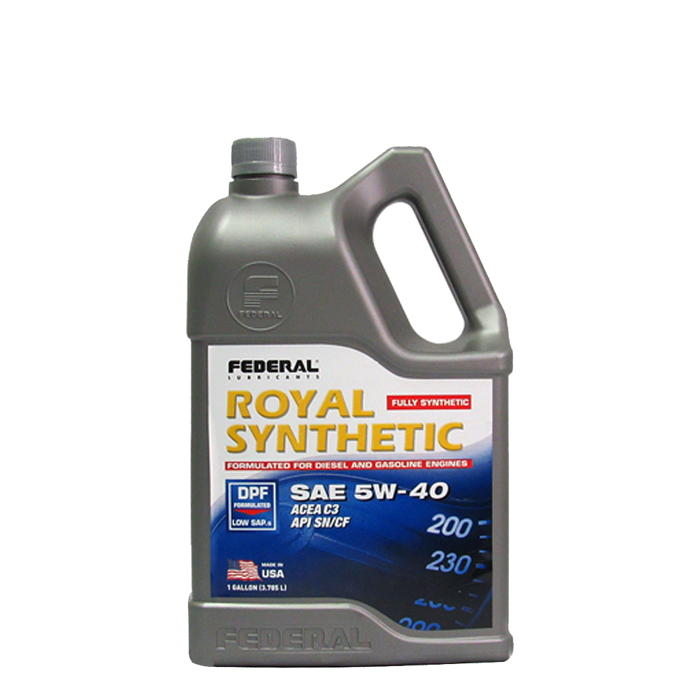 FEDERAL ROYAL SYNTHETIC 5W40 CAJA 6X1 GL
