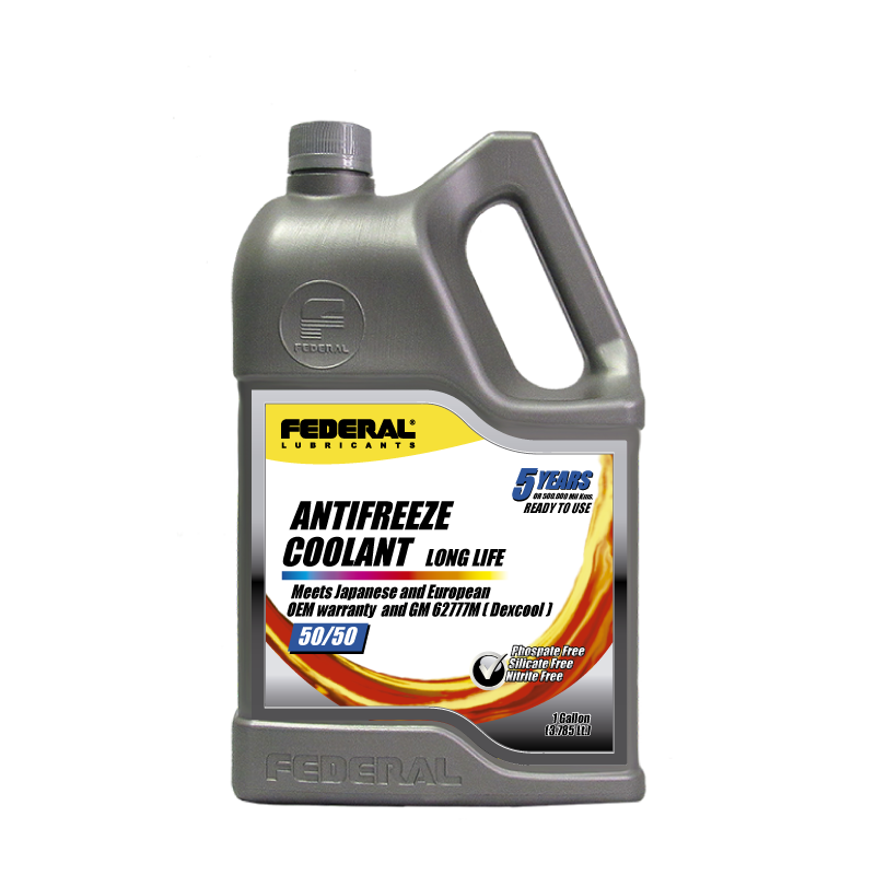 FEDERAL ANTIFREEZE COOLANT LONG LIFE 50/50 CAJA 6X1 GL