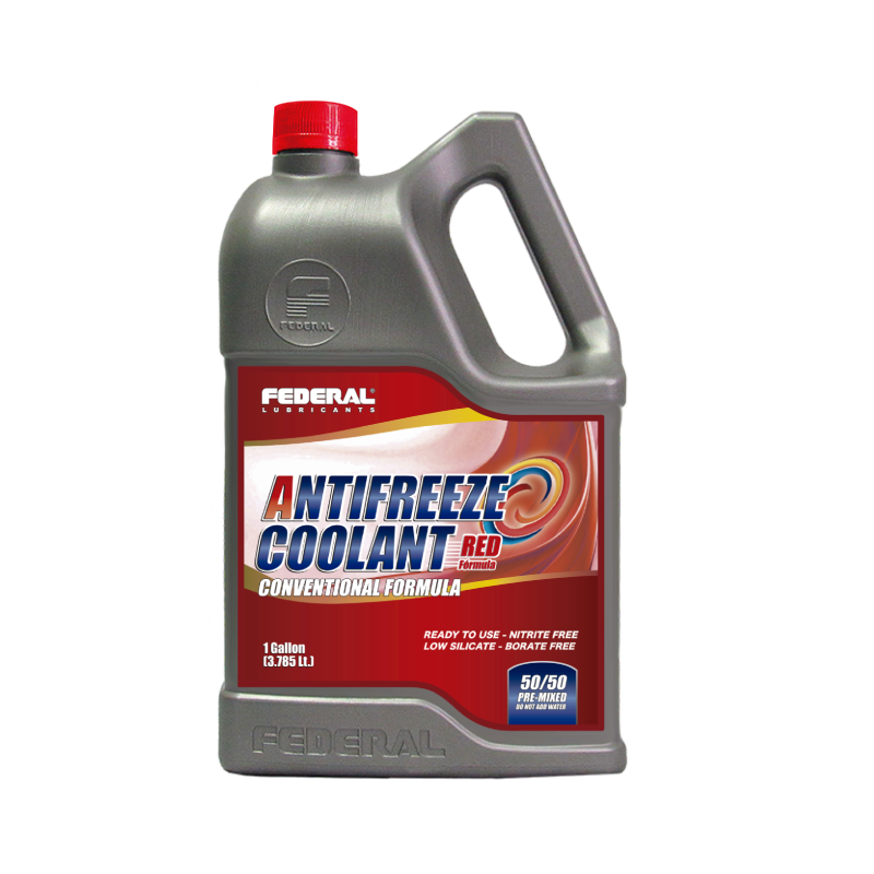 FEDERAL ANTIFREEZE COOLANT RED FORMULA 50% CAJA 6X1 GL