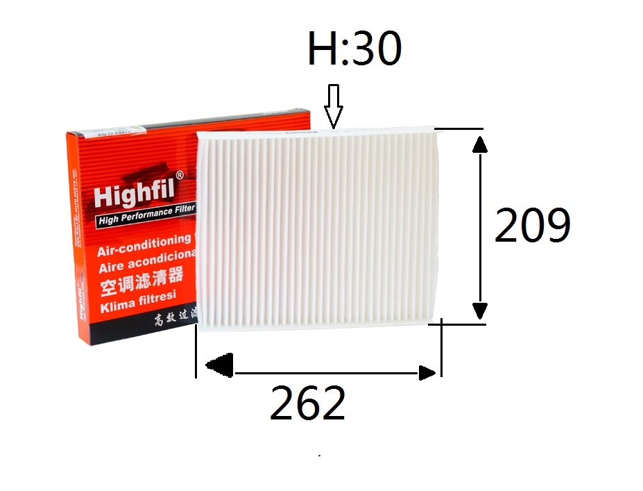 FILTRO HIGHFIL TS6616 (CU27007)  