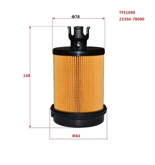 FILTRO HIGHFIL TFE1098 (P817/8X) 