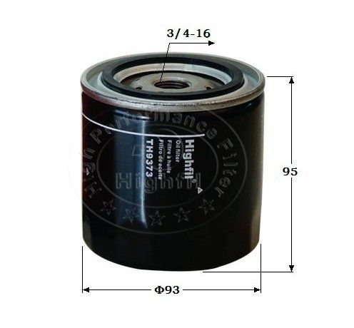 FILTRO HIGHFIL TH9373 (W1126)  