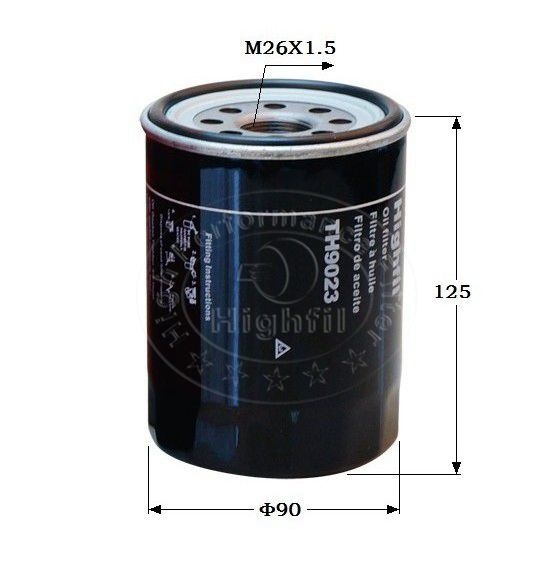 FILTRO HIGHFIL TH9023 (WP920/80)