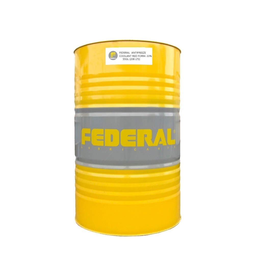 FEDERAL ANTIFREEZE COOLANT RED FORMULA 33% TAMBOR 1X55 GL