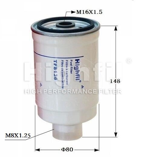 FILTRO HIGHFIL TF8136 (WK824/3)