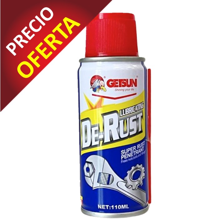 DE RUST LUBRICANTE ANTICORROSIVO MULTIUSO CAJA 12x110 ML