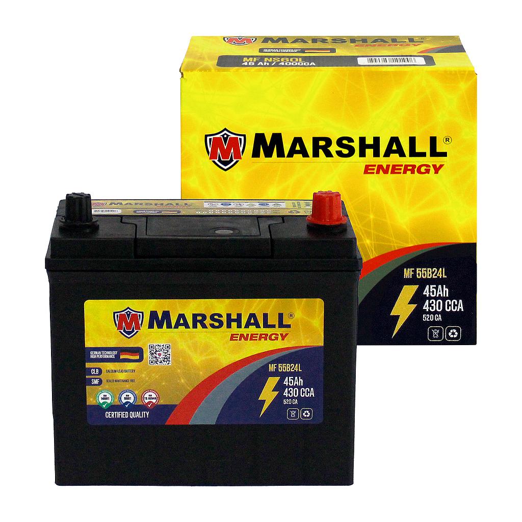 MARSHALL NS60L-55B24L CLASE 8, UN2794 - 45 Ah, 430 CCA