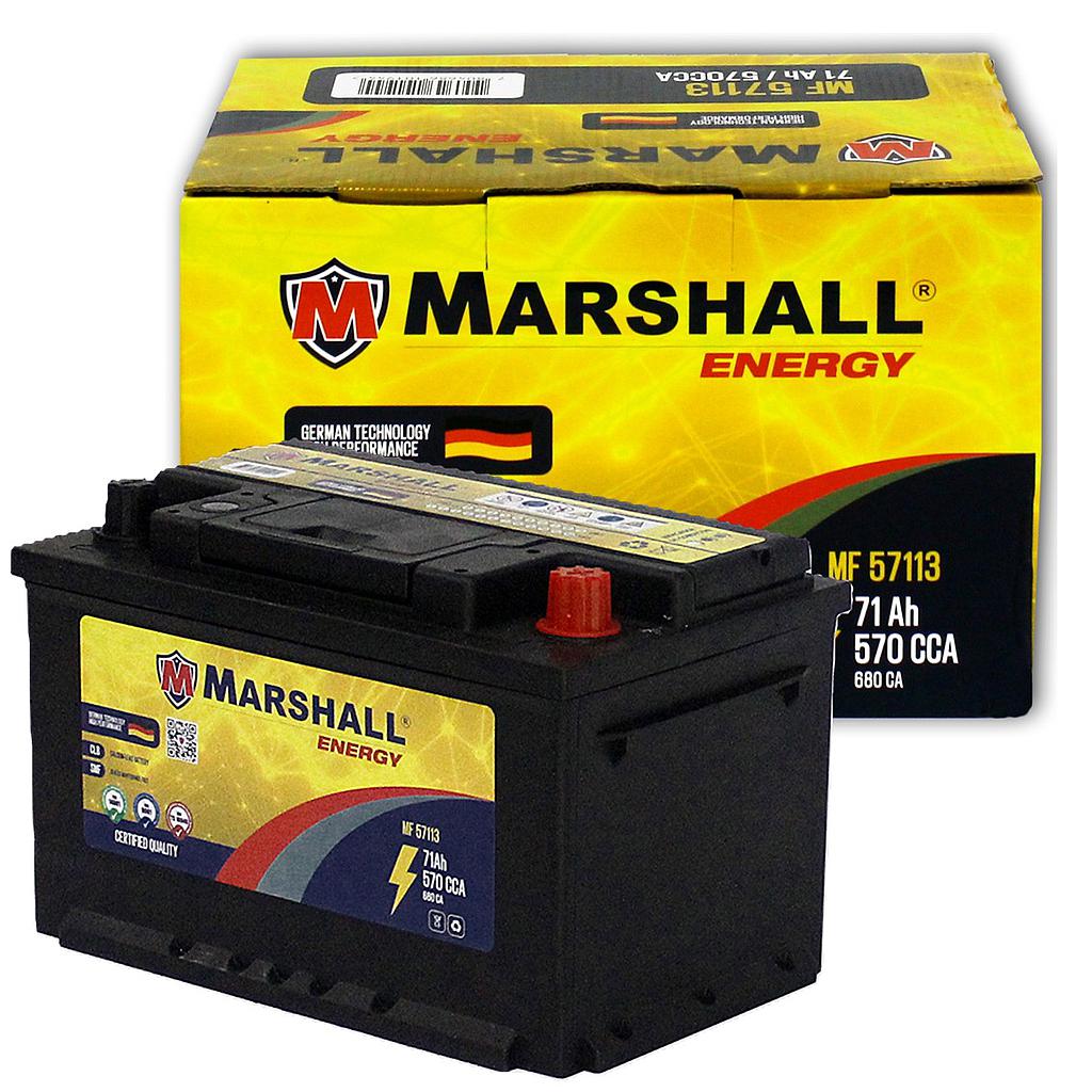 BATERIA MF57113 CLASE 8, UN 2794 - 71 Ah, 570 CCA
